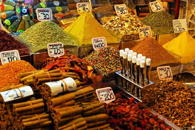 Spices found in Istanbul's Egyptian Bazaar