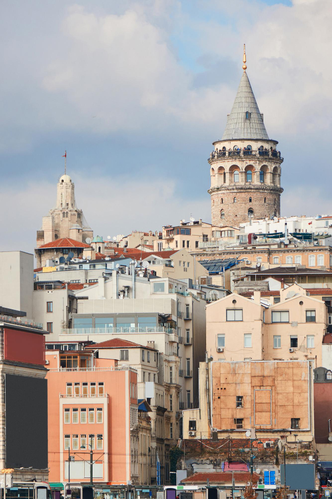 Galata Tower Medieval Landmark in Istanbul